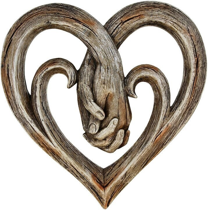 Hand-in-hand Heart Wall Decor Decorative Art Piece 🇨🇳