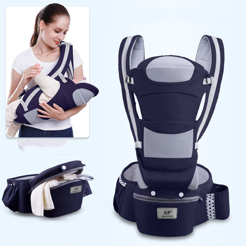 Ergonomic Baby Carrier Infant Baby Hipseat Carrier 3 In 1 Front Facing Ergonomic Kangaroo Baby Wrap Sling 🇨🇳