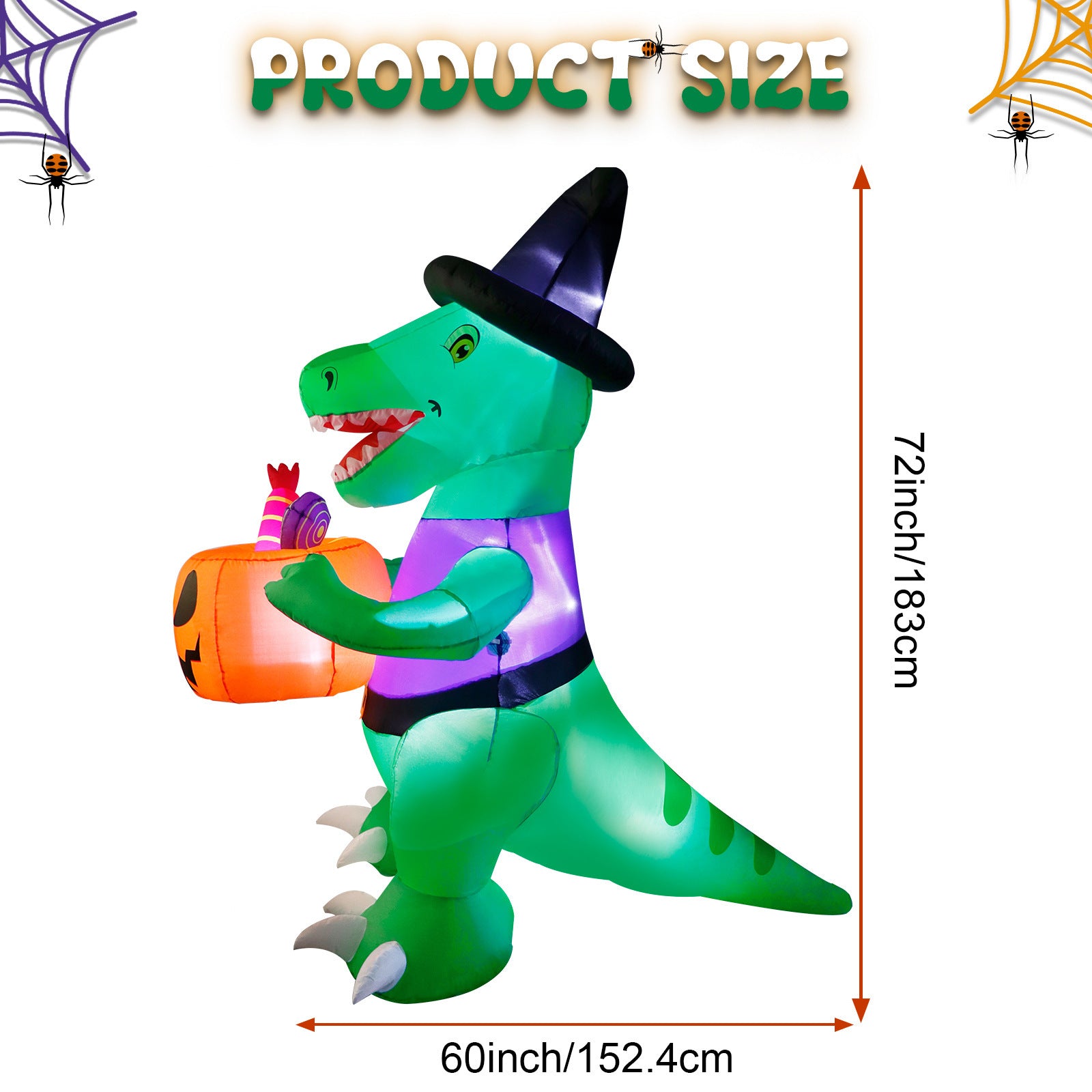 Halloween Pumpkin Dinosaur Inflatable Clothing 🇨🇳