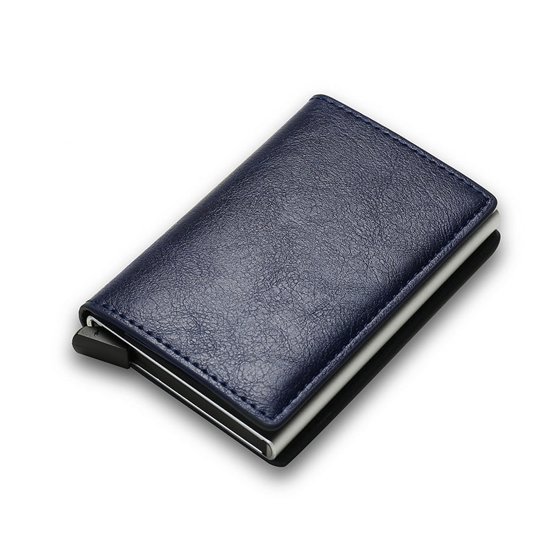 RFID Carbon Fiber Men's Wallet Aluminum Alloy 🇨🇳