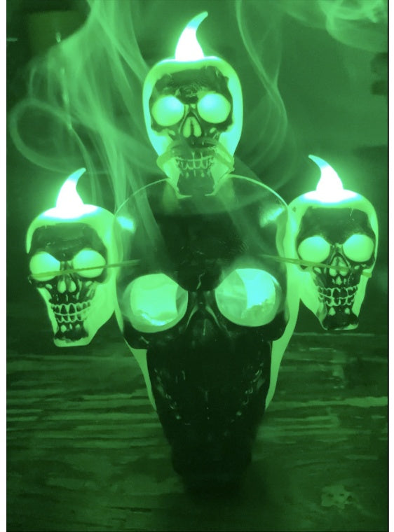 Halloween Skull With Lights Ornaments 🇨🇳