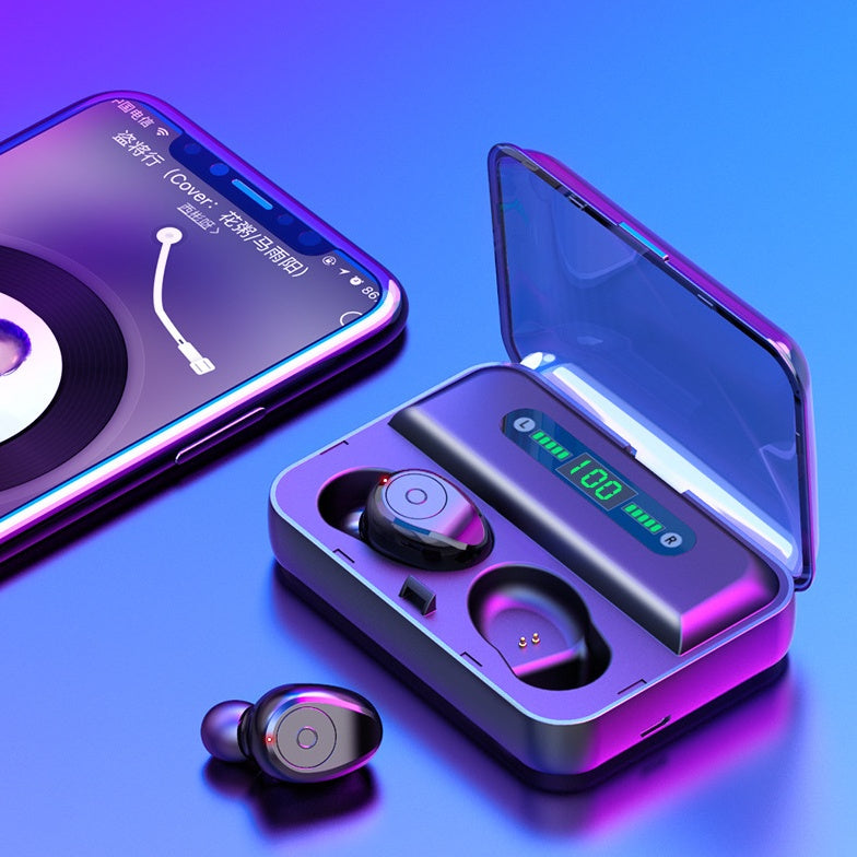 Multifunction Bluetooth Headset Binaural Movement Power Bank Phone Support 🇨🇳