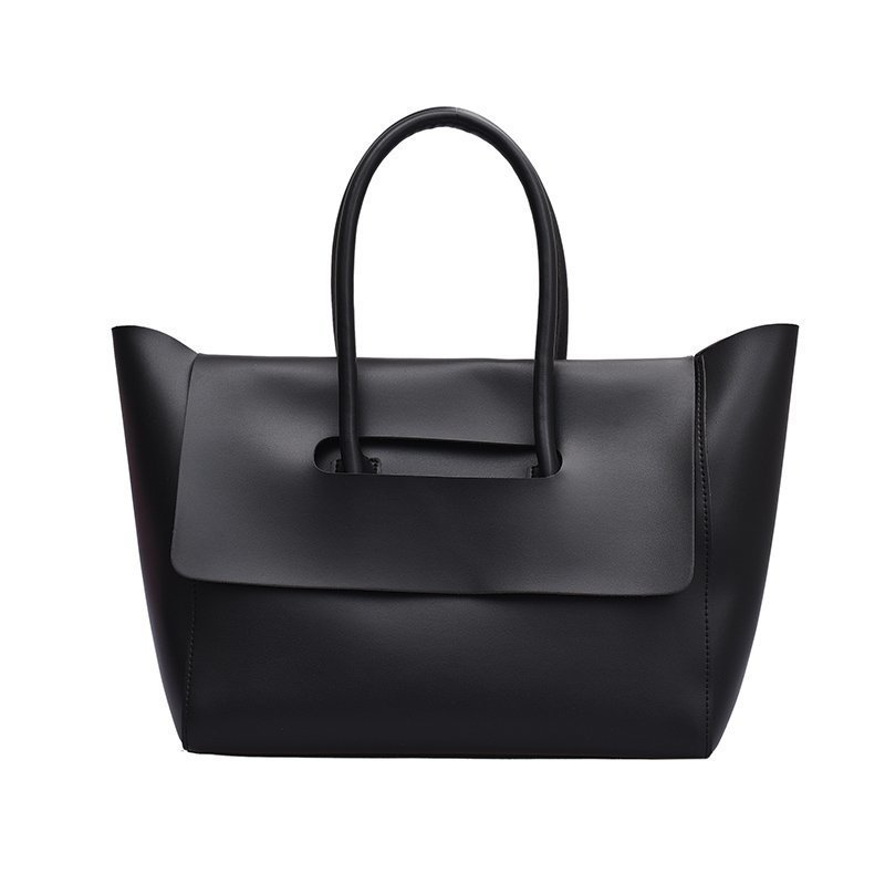 Women Shoulder Bags Large Capacity Simple Retro Tote Bags Solid Color Famous Brand High Quality Bags 🇨🇳