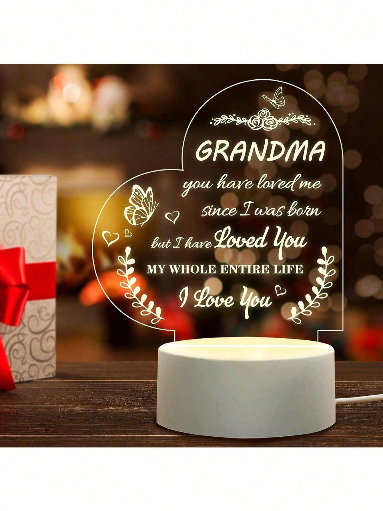 Usb Bedroom Bedside Atmosphere Small Night Lamp 🇨🇳