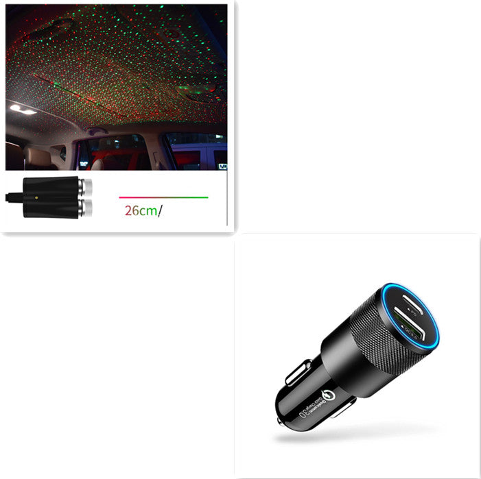 Star Light Projector Party Lights USB LED Light Interior Lighting LED Interior Car Lights Starry Sky Galaxy Night Lights 🇨🇳