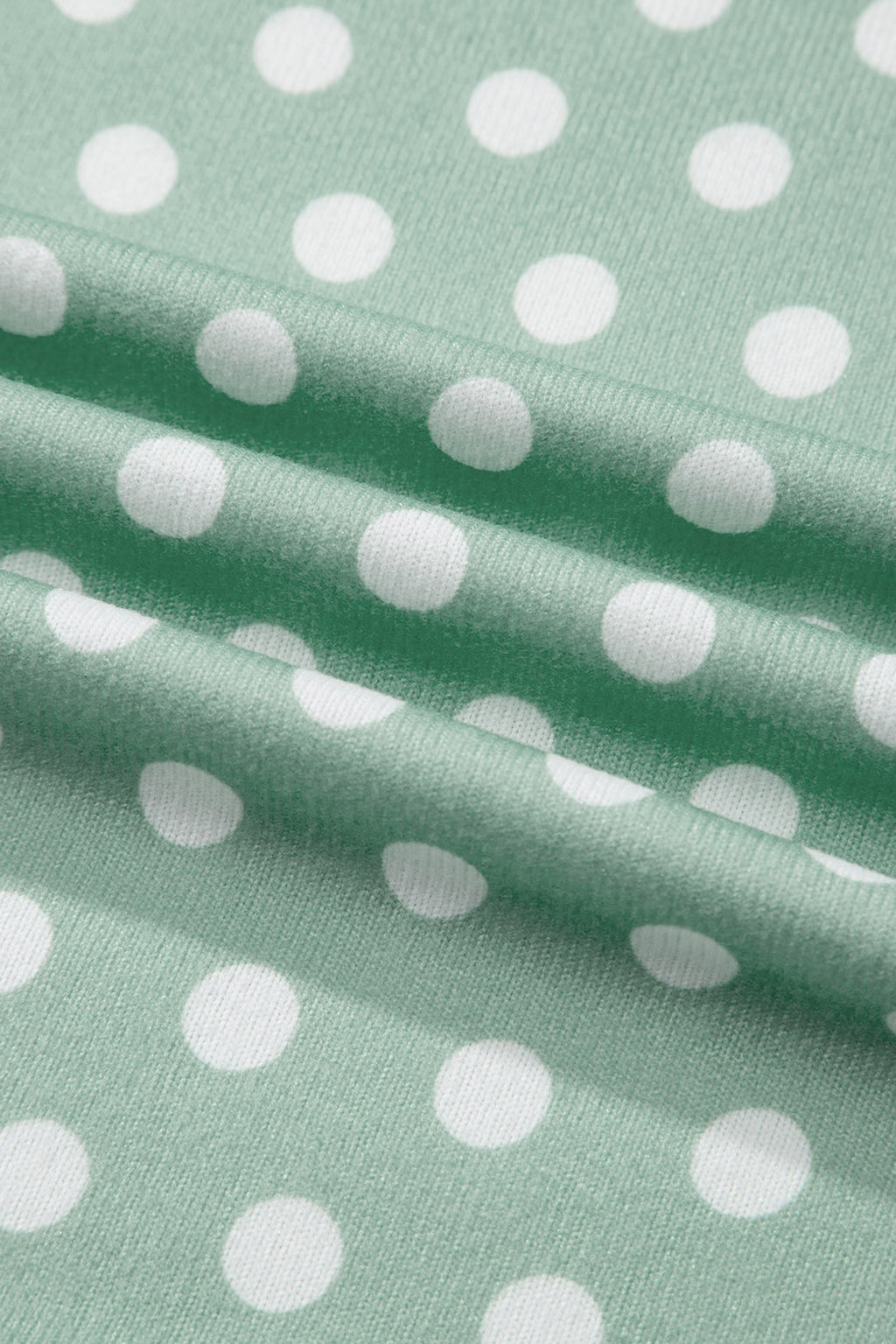 Green Polka Dot Print Short Set 🇺🇸
