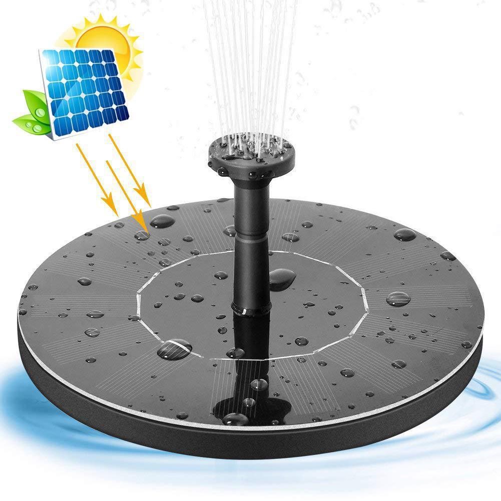 Solar Fountain  Outdoor Garden Classic Round 🇨🇳
