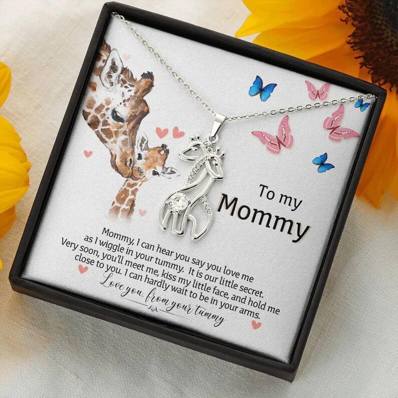 Giraffe Necklace Micro Inlaid Zirconium Fashion Simple Clavicle Chain 🇨🇳