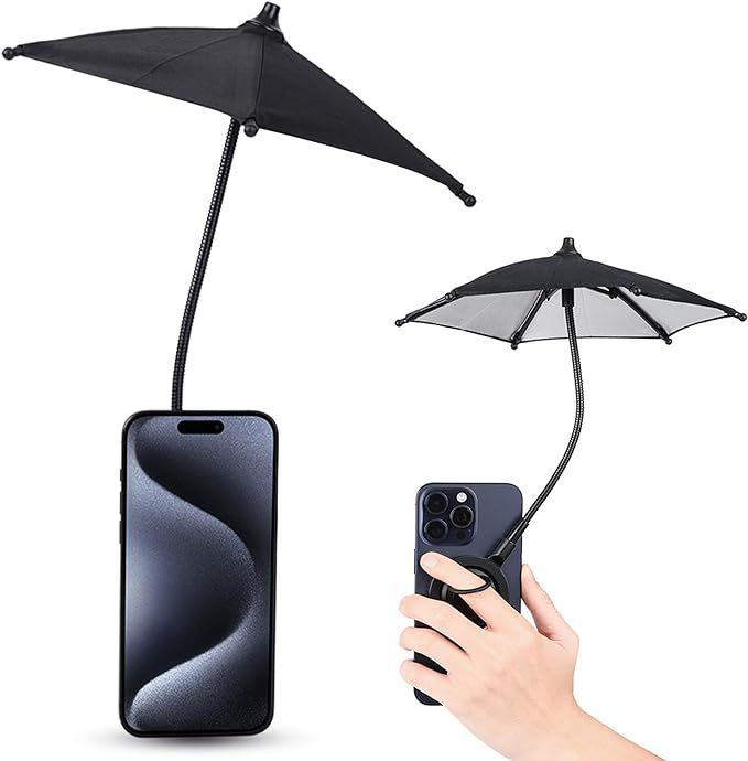 Mini Mobile Phone Anti-glare Motorcycle Umbrella 🇨🇳