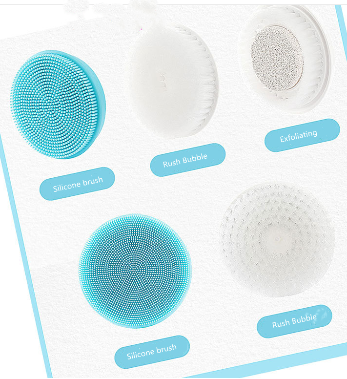 Electric Bath Back/Body Bath Shower Sponge Scrubber With Handle Exfoliating Scrub Skin Massager 🇨🇳