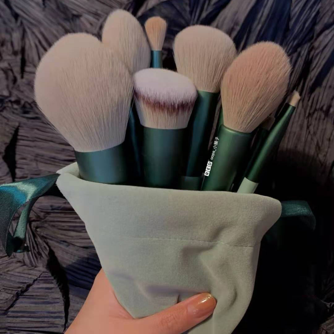 13Pcs Makeup Brush Set Make Up Concealer Brush Blush Powder Brush Eye Shadow Highlighter Foundation Brush Cosmetic Beauty Tools 🇨🇳