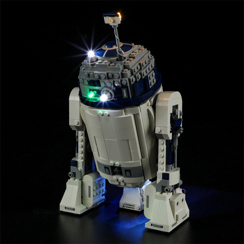 YEABRICKS is compatible with LEGO 75379 Star Wars R2-D2 LED lighting, building block toys, assembly lights 🇨🇳