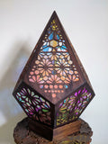 Floor Lamp- Bohemian Light Spot Diamond Light Hollow Bohemian Colorful Lights 🇨🇳