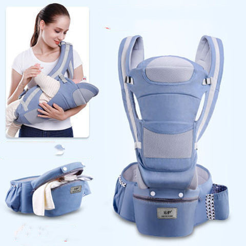 Ergonomic Baby Carrier Infant Baby Hipseat Carrier 3 In 1 Front Facing Ergonomic Kangaroo Baby Wrap Sling 🇨🇳