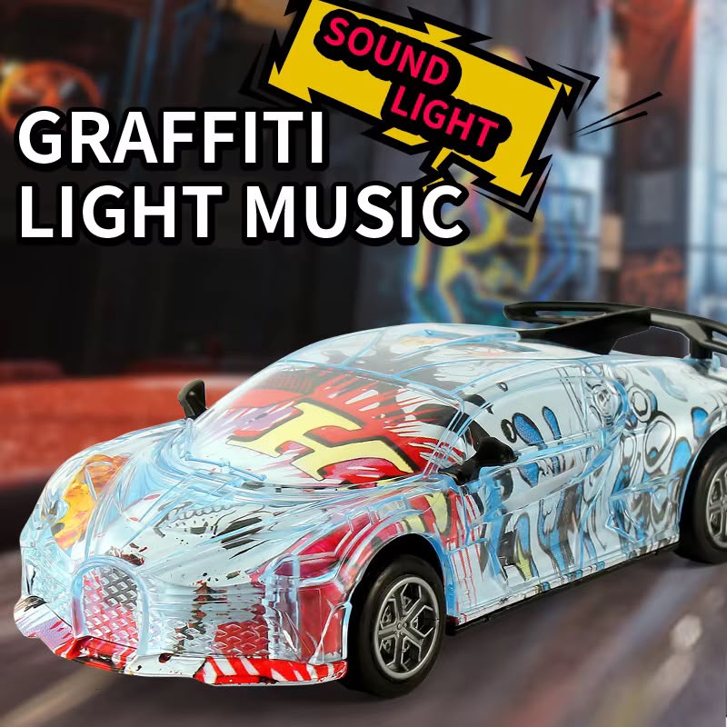 RC Luxury Graffiti Car 1:18 scales 🇬🇧