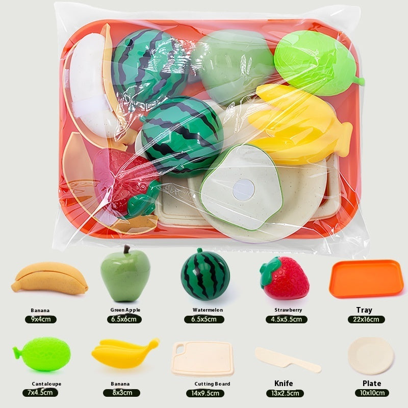 Children Play House Emulational Fruit Slicer Educational Toys 🇨🇳