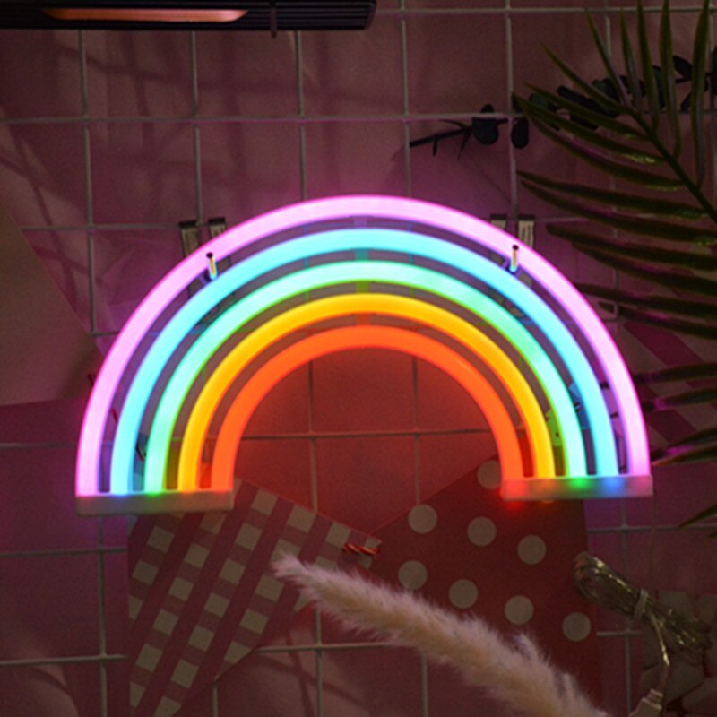 LED wall hanging rainbow neon light 🇨🇳