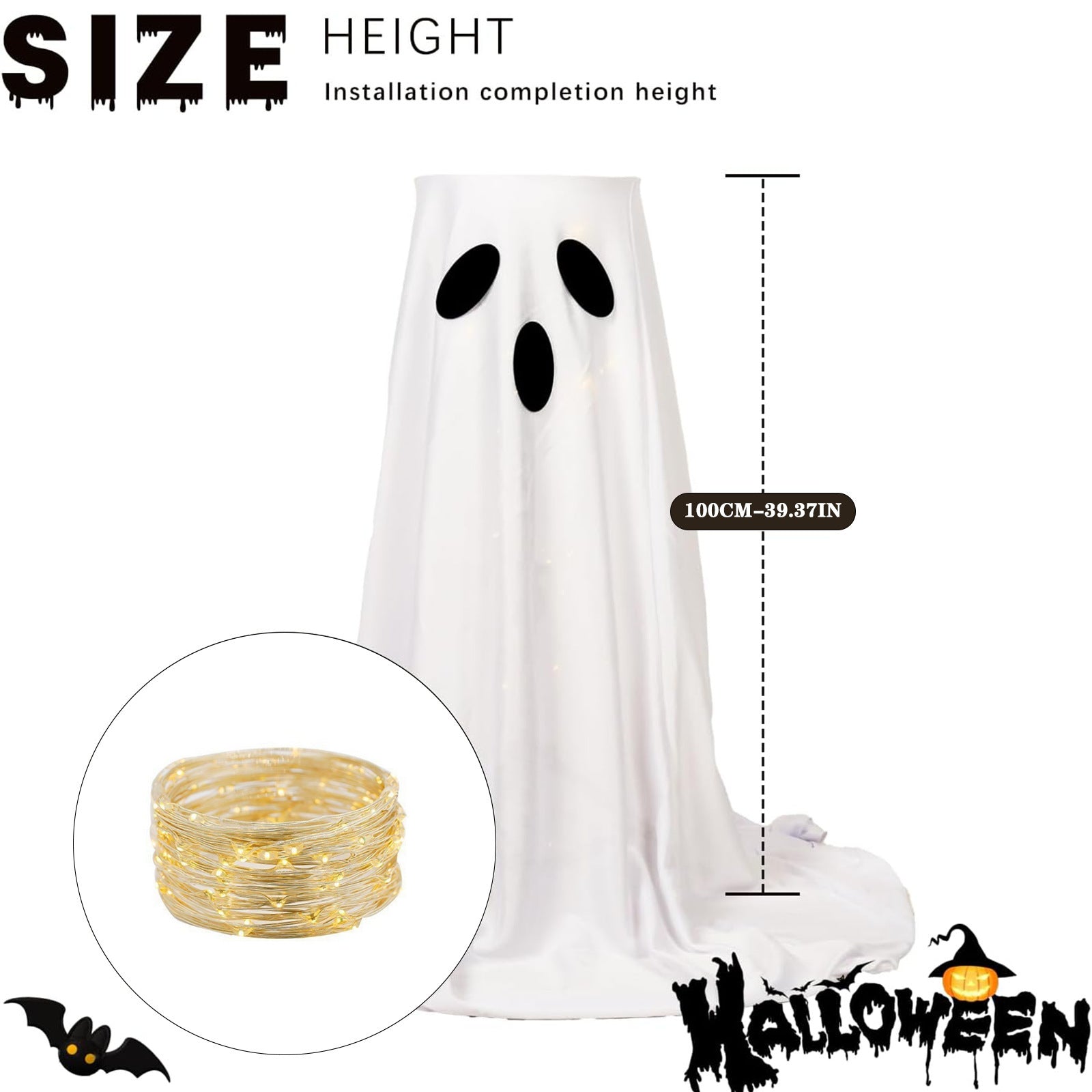 Halloween Ghost Candy Bowl Rack 🇨🇳