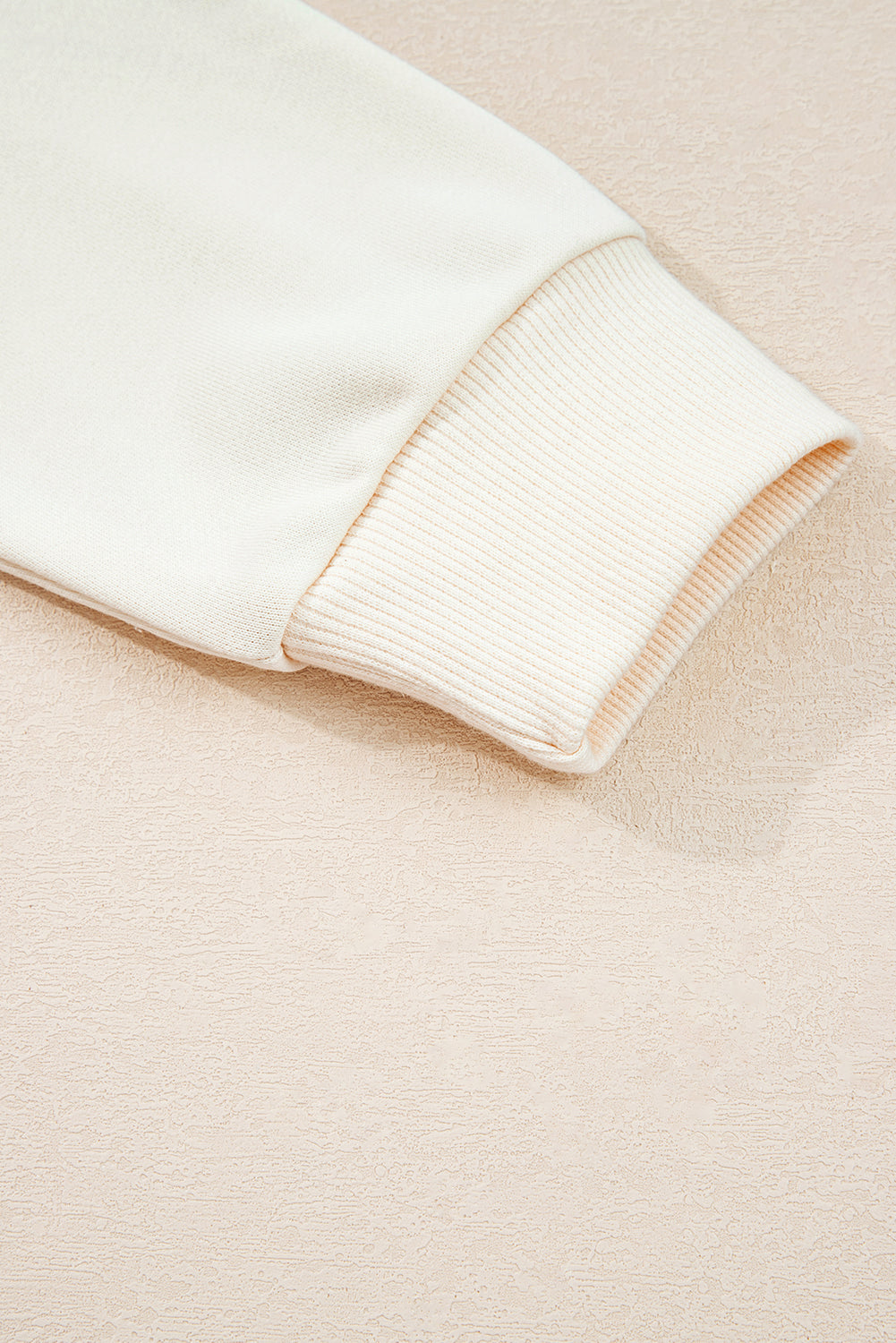 White Solid Color Cute Bow Detail Loose Hoodie 🇺🇲