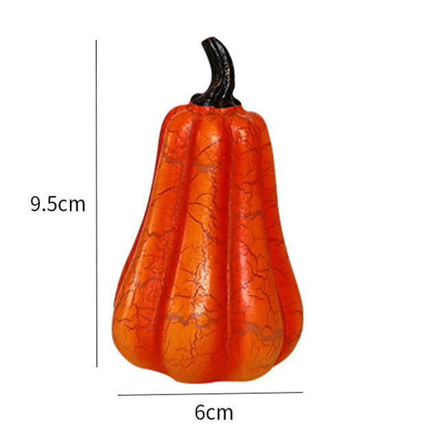 New Halloween Pumpkin Lantern Simulation Pumpkin LED Candle Lamp Resin Luminous Pumpkin 🇨🇳