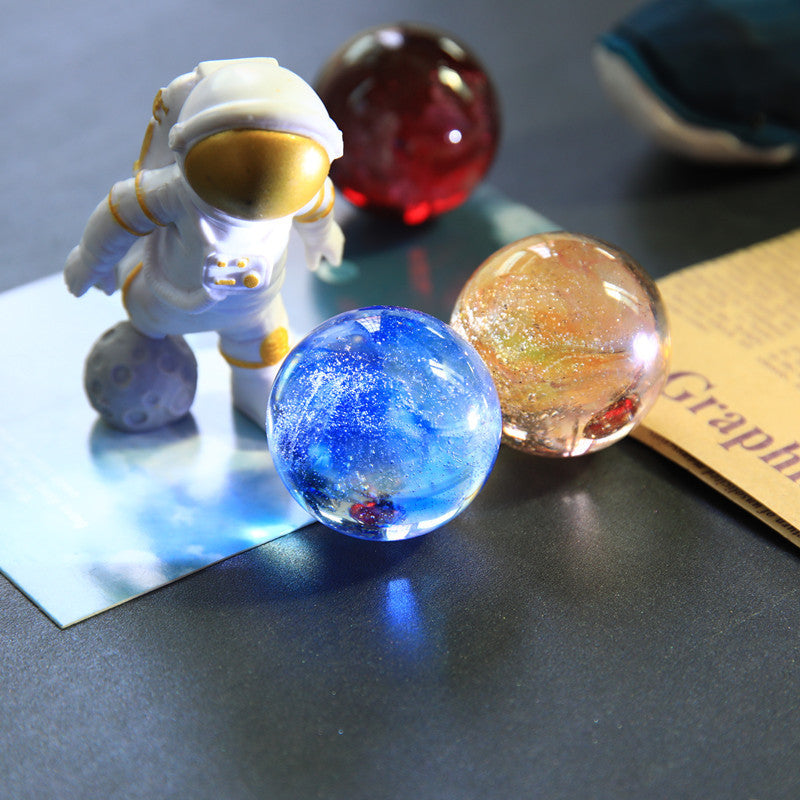 Colorful glass beads glowing crystal balls home decor ornaments night lights 🇨🇳