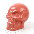 Pink skull porcelain skull resin piggy bank 🇨🇳