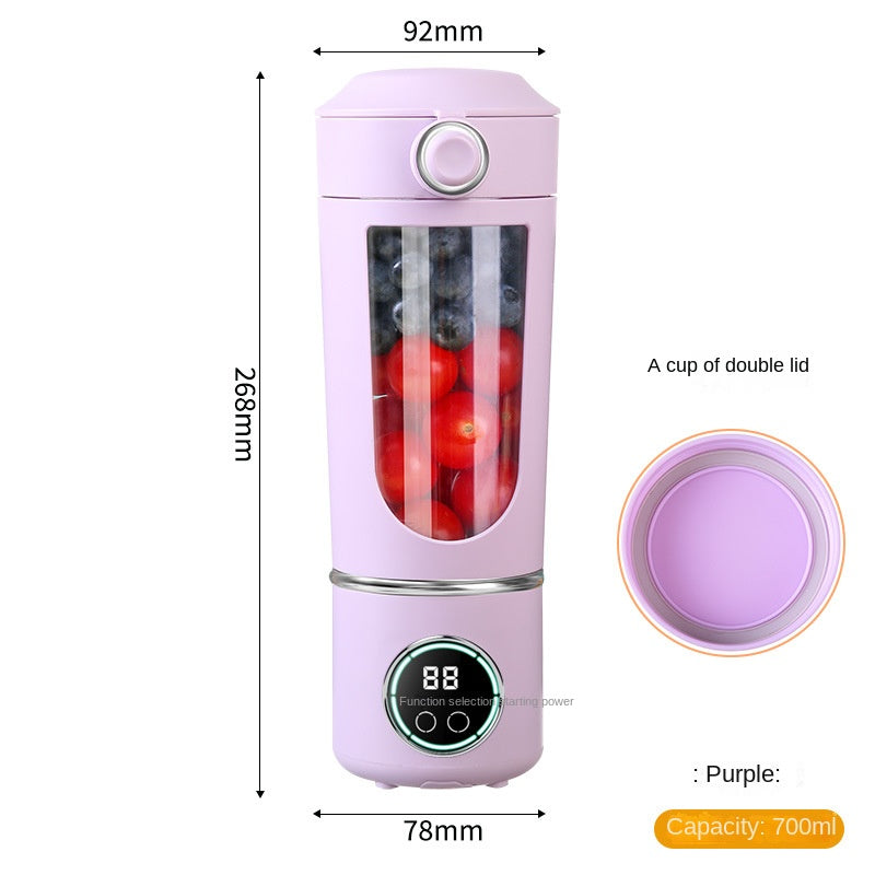 High-end juicer household crushed ice juicer cup USB charging portable juicer outdoor travel cup 🇨🇳