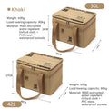 Outdoor bag, large - capacity foldable storage box, camping gear for picnic, portable, water - resistant 🇨🇳