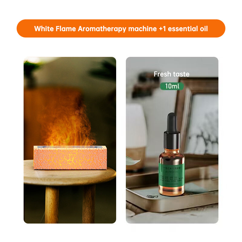 Flame Aroma Diffuser Air Humidifier Ultrasonic Cool Mist Maker Fogger with essential oil 🇨🇳