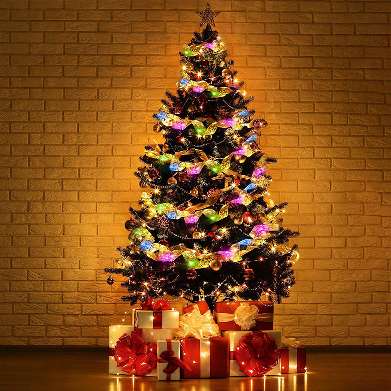 Christmas Ribbon Lights Christmas Tree Decoration Lights Ribbon Lights 🇨🇳