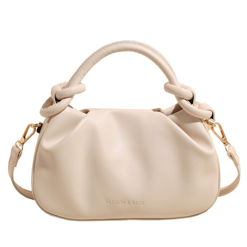 Minimalist PleatedCloud-shaped Versatile Casual Crossbody Bag 🇨🇳