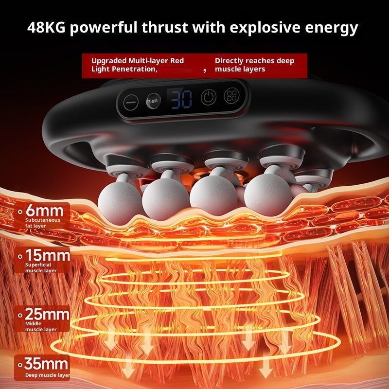 Muscle Relaxation Multi-head Massage Deep Tissue Muscle Electric Relax For Back Shoulders Legs Foot 16 Heads 🇨🇳