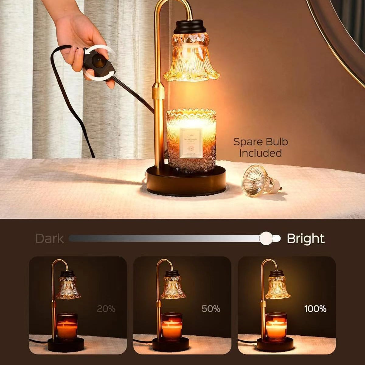 Lifting Aromatherapy Wax Melting Lamp 🇨🇳