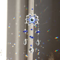 Devil's Eye Sunshine Catcher Lucky Tree Crystal Ornaments Outdoor Garden Home Window Hanging Decorations 🇨🇳