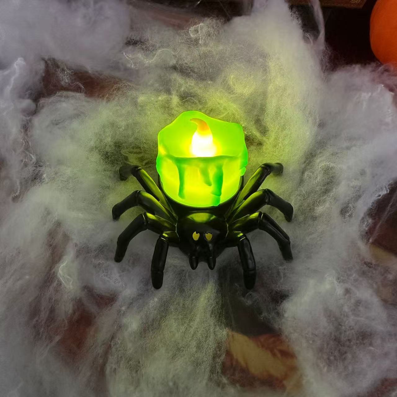 Halloween Pumpkin Spider Candle Light Decoration Props 🇨🇳