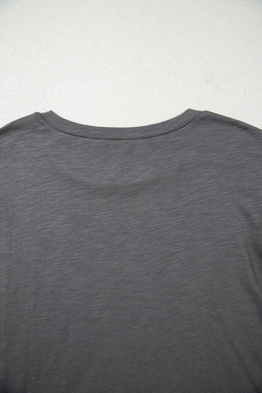 Dark Grey Double Ruffled Short Sleeve Plus Size Top 🇺🇸