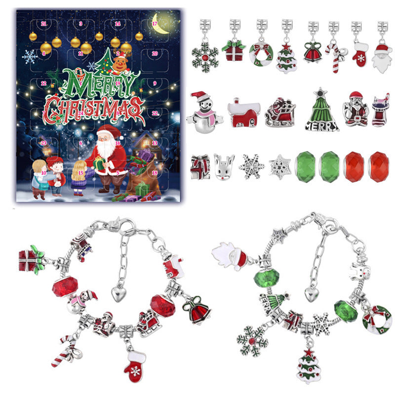 Christmas Countdown Calendar Bracelet Blind Box 🇨🇳