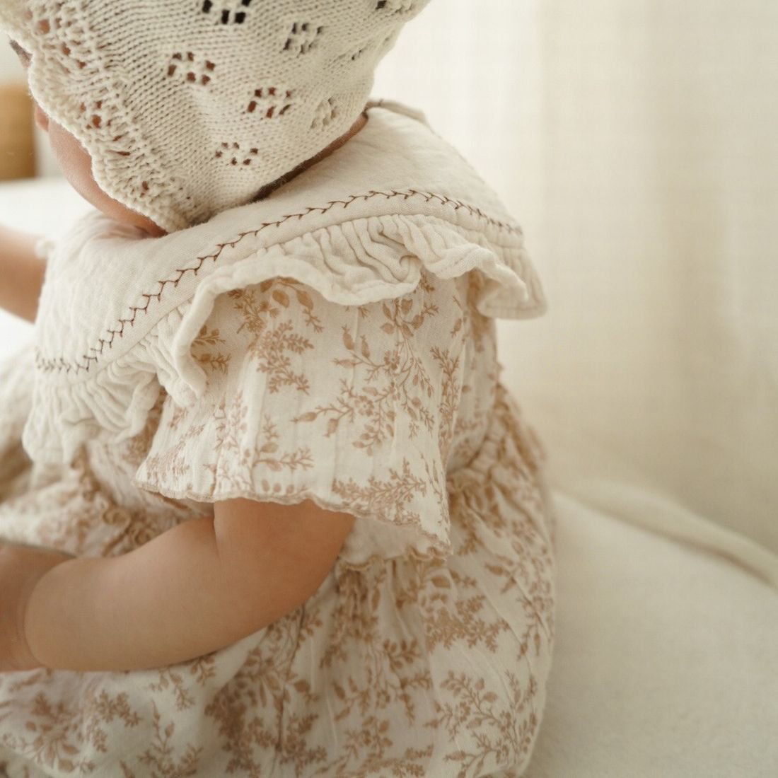 Onesie Baby Crepe Printed Baby Rompers 🇨🇳