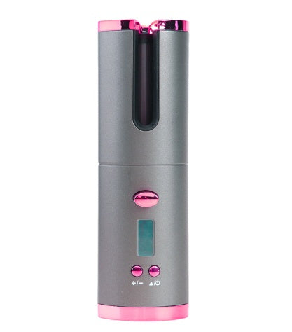 Rechargeable Automatic Hair Curler Women Portable Hair Curling Iron LCD Display Ceramic Curly Rotating Curling Wave Styer 🇨🇳