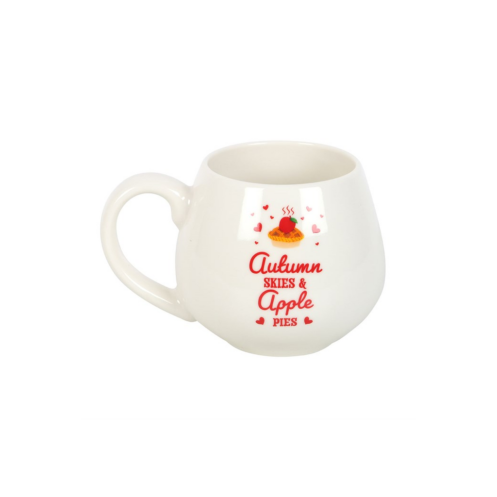 Autumn Skies & Apple Pies Rounded Mug 🇬🇧