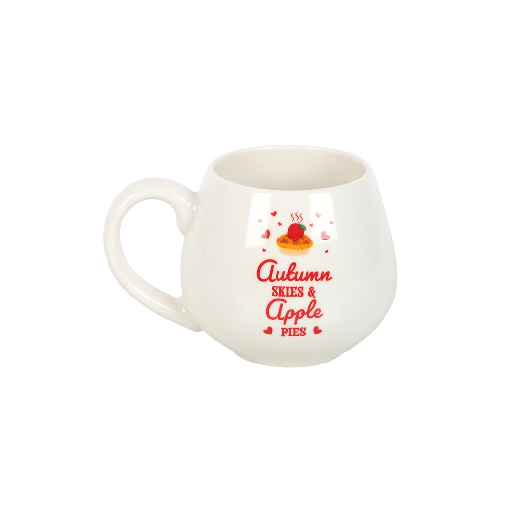 Autumn Skies & Apple Pies Rounded Mug 🇬🇧