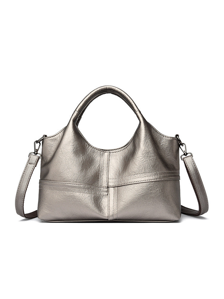 Soft Leather Handbag Women's Lightweight And Large Capacity Crossbody Bag 🇨🇳