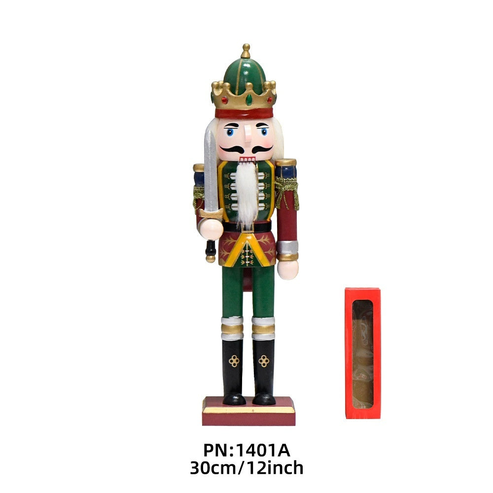 Nutcracker Puppet Soldier Christmas Decoration Home Decor 🇨🇳