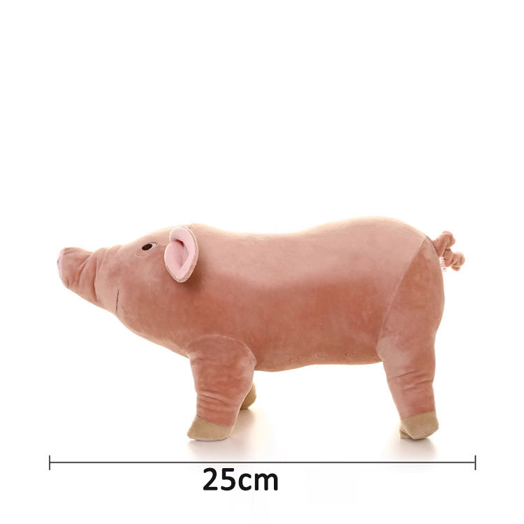 Cute Realistic Pig Plush Toy Stuffed Animal 🇨🇳