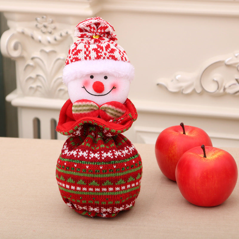 New Christmas Children's Knitted Wool Christmas Eve Goodie Bag 🇨🇳