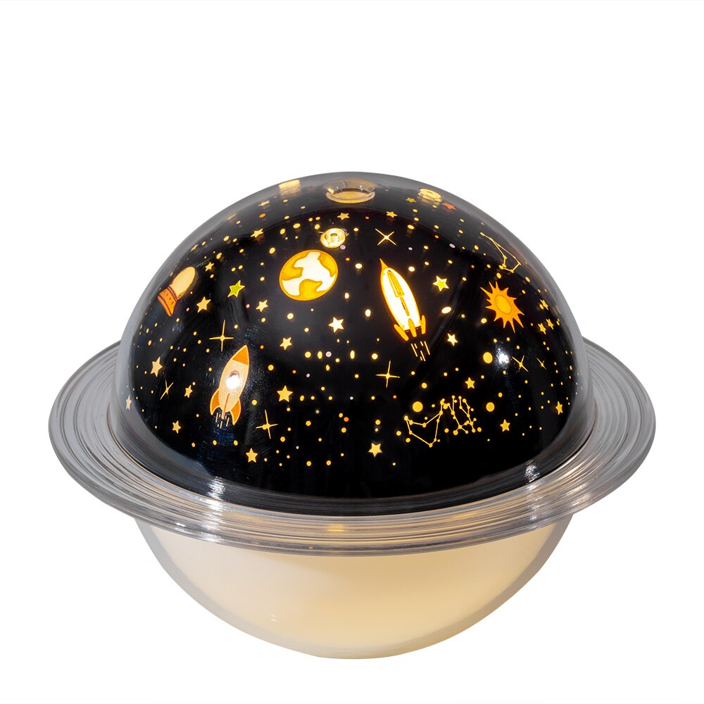 Planet Lamp Air Humidifier USB Ultrasonic Aroma Essential Oil Diffuser LED Night Light UFO Diffuser 🇨🇳