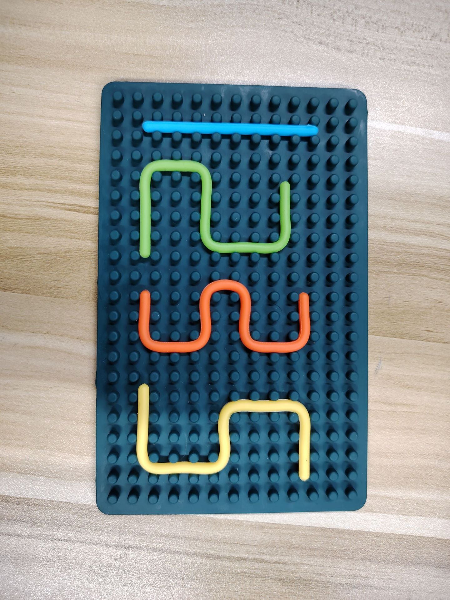 Silicone Rainbow Sensory Activity Board for Children's Intellectual Development and Stress Relief 🇨🇳
