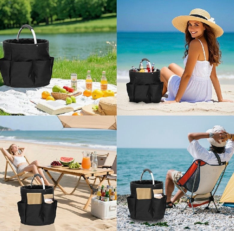 Cleaning Basket with Handle Multifunctional Garden Tools Bag Cleaning Caddy 🇬🇧