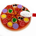 Wooden children's kitchen play house toys puzzle mushrooms pizza toys 🇨🇳