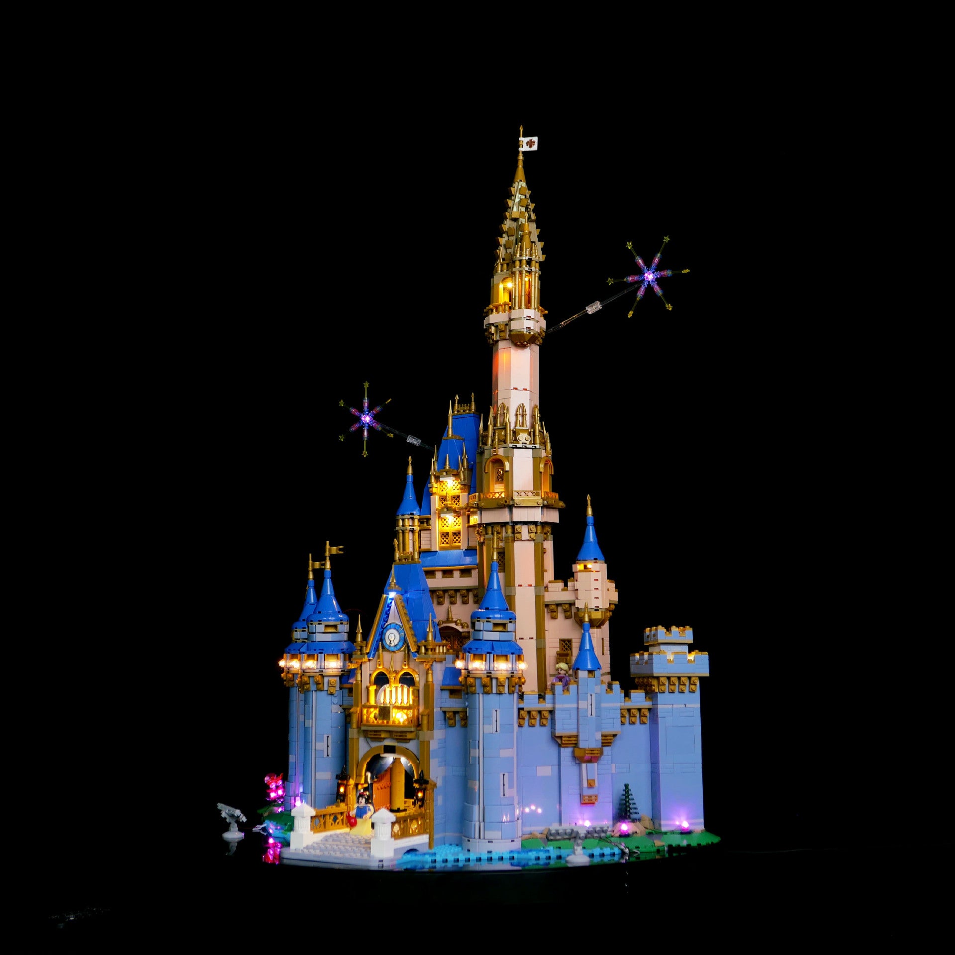 LP building block lighting suitable for LEGO 43222 new Disney Cinderella Castle building block LED remote control light 🇨🇳
